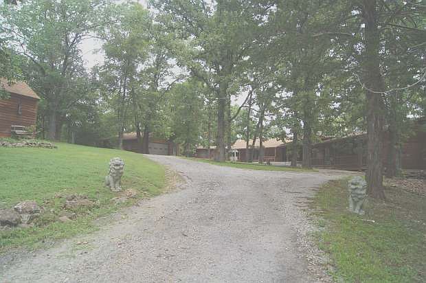 Entire complex from end of driveway at Caro Drive