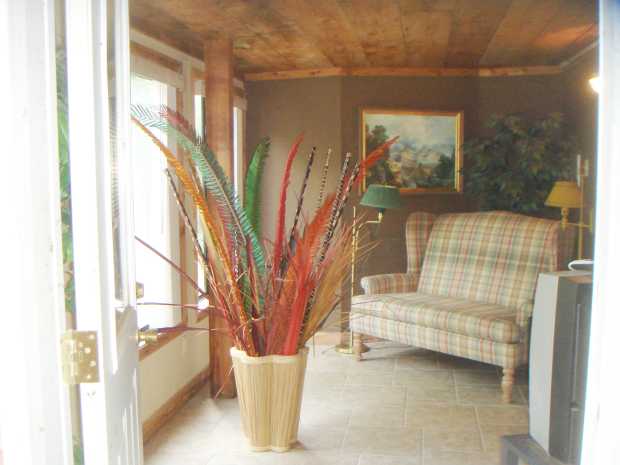 Sunroom downstairs at Caro Drive